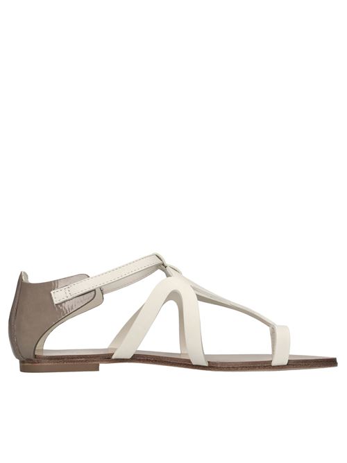 Sandali in pelle GREYMER | OUT 3 005 MONIA VIT.IVORY